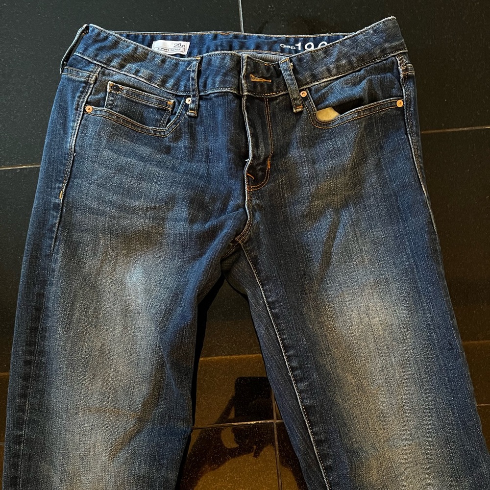 GAP 1969 Blue Jeans (Always Skinny) (28XL)